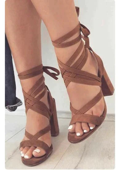 BRANDIE strappy shoes